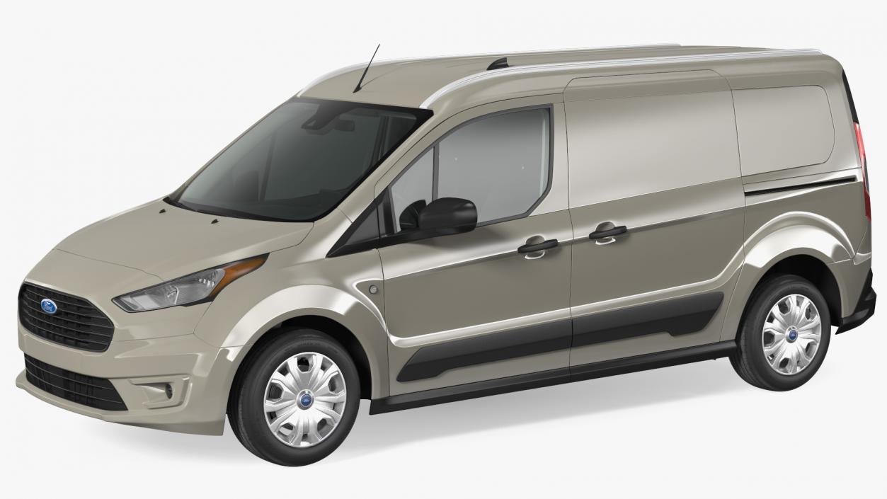 Ford Transit Connect Tailgate Gray 3D model