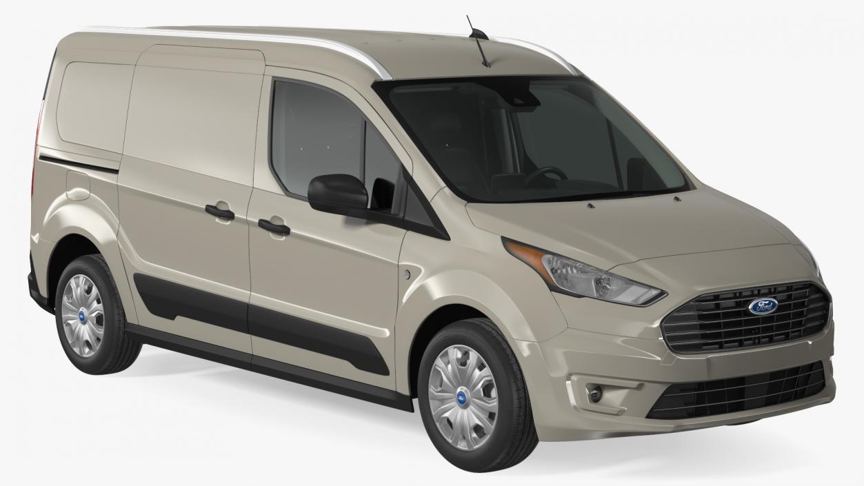 Ford Transit Connect Tailgate Gray 3D model