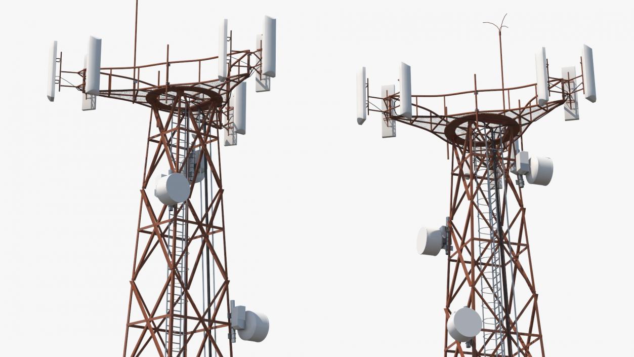 3D Cellular Communication Tower model