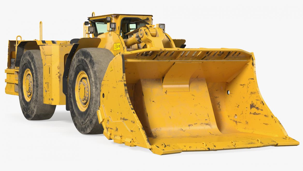 Mining Loader Dirty 3D model