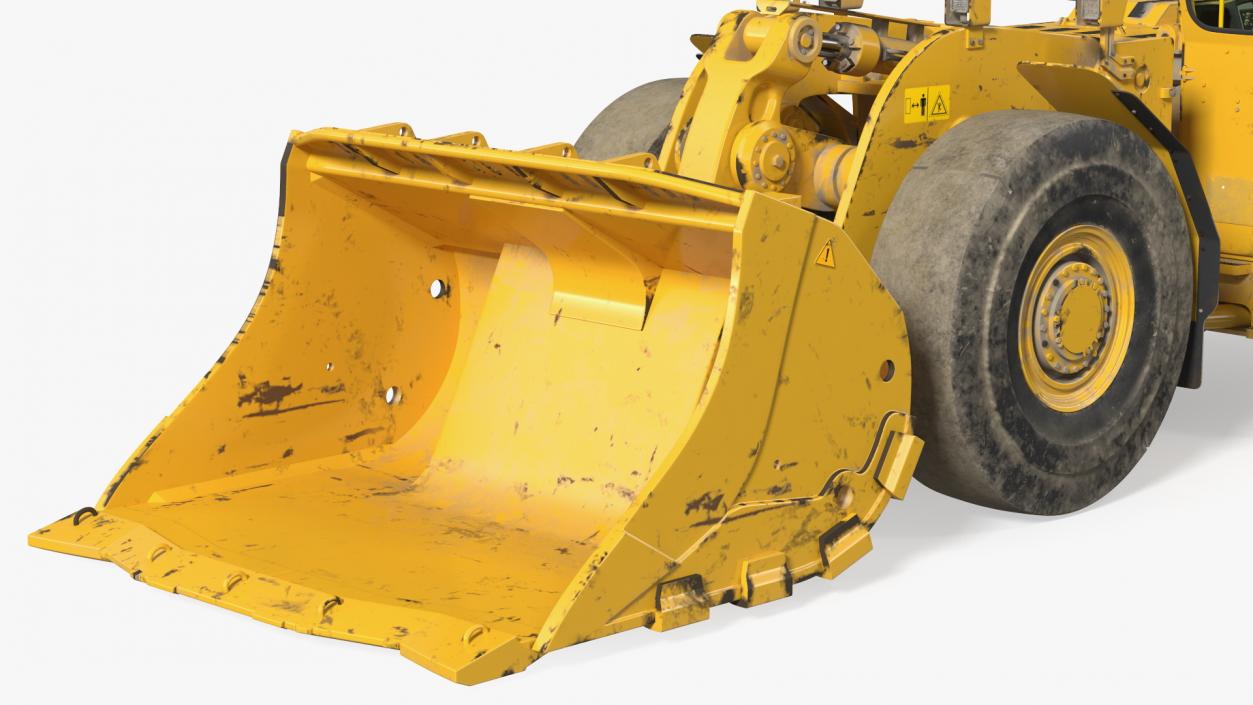 Mining Loader Dirty 3D model