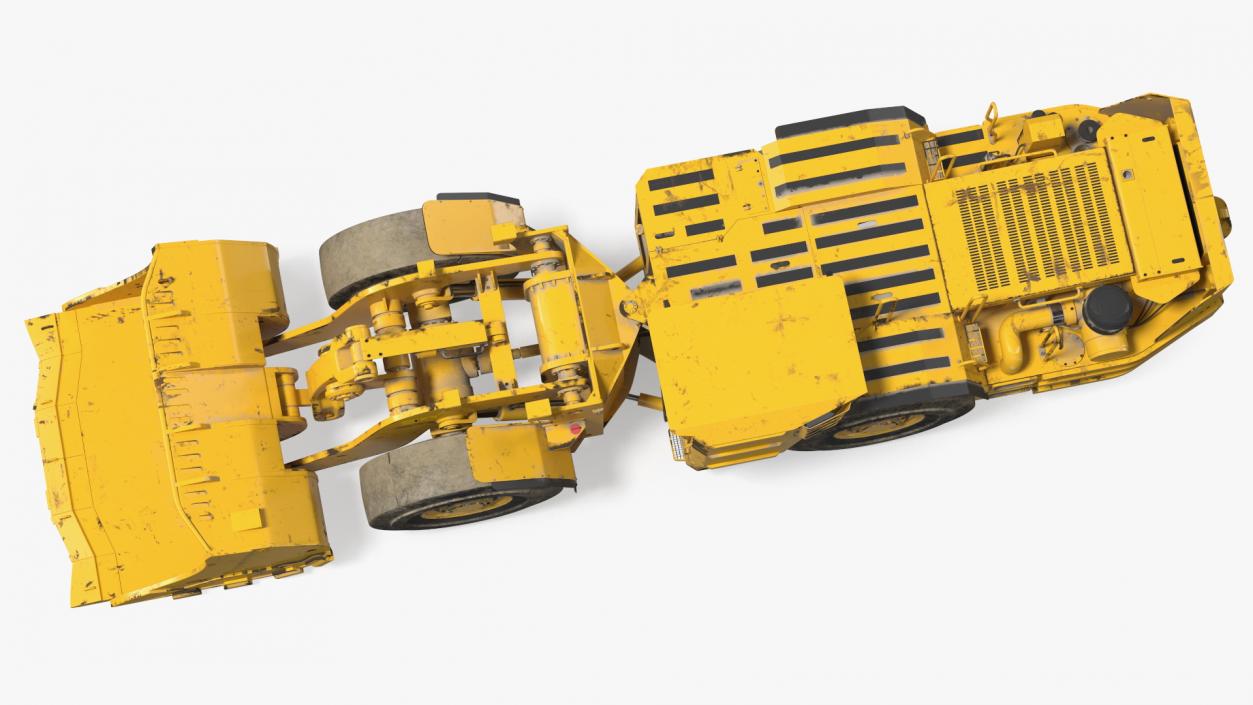 Mining Loader Dirty 3D model