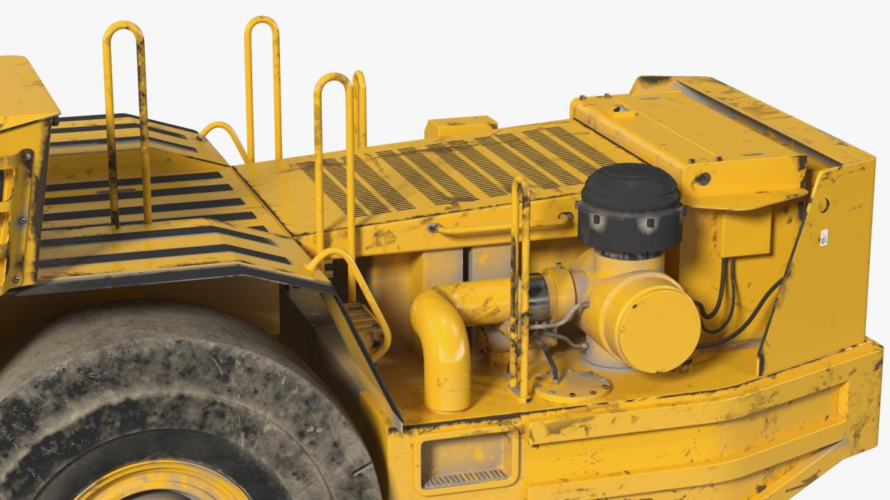 Mining Loader Dirty 3D model