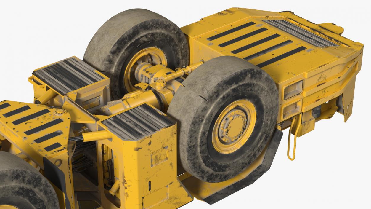 Mining Loader Dirty 3D model