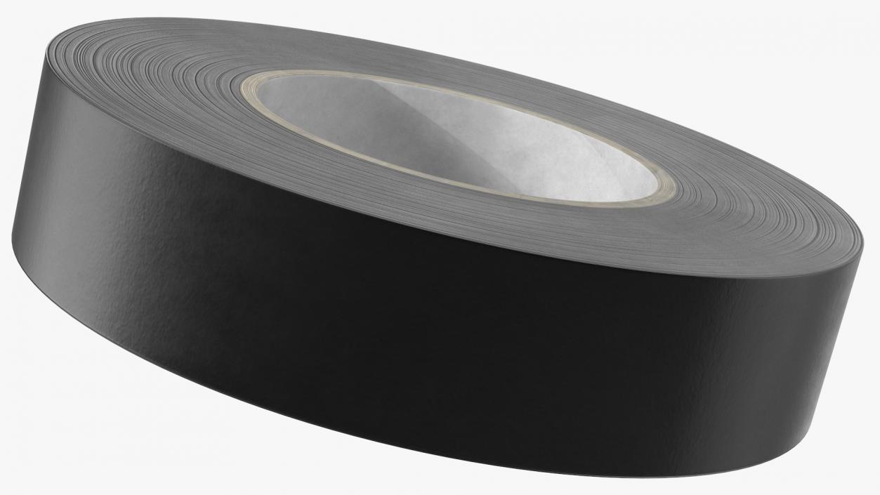 3D PVC Electrical Insulation Tape Black