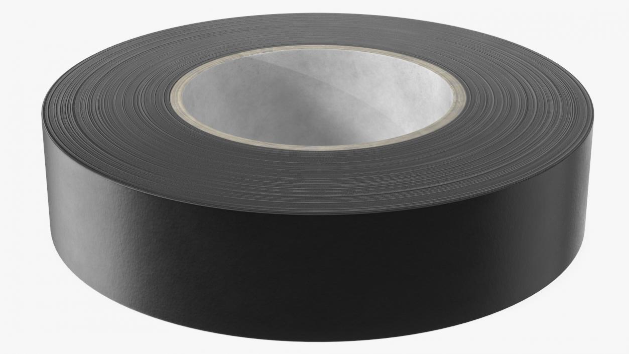 3D PVC Electrical Insulation Tape Black