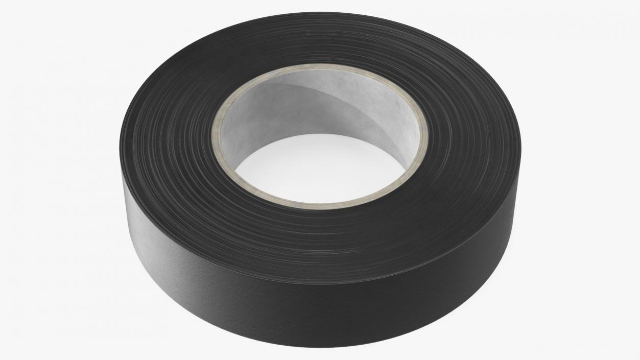 3D PVC Electrical Insulation Tape Black