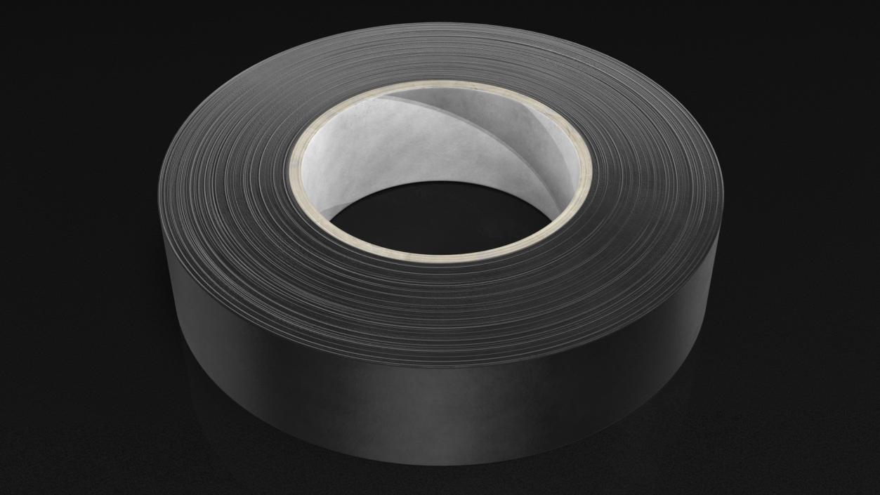 3D PVC Electrical Insulation Tape Black