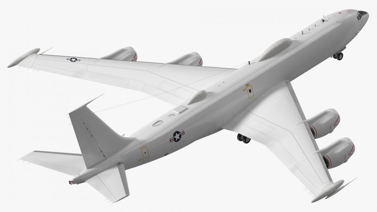 E-6 Mercury Tacamo Navy Aircraft 3D