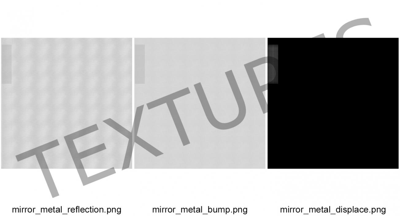 3D Dental Mirror model