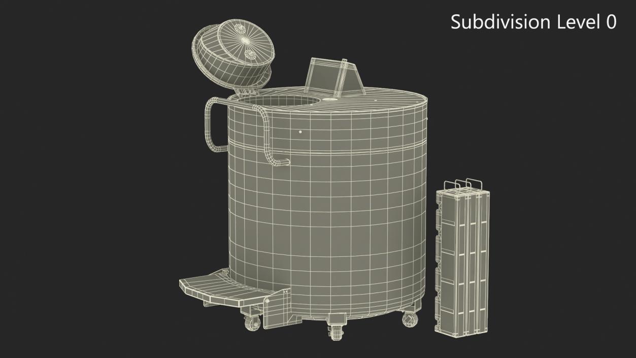 3D Cryogenic Freezer Abeyance