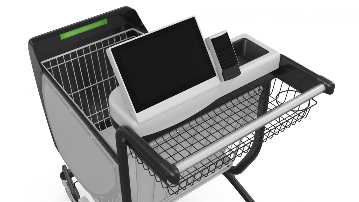 3D Smart Shopping Carts Collection