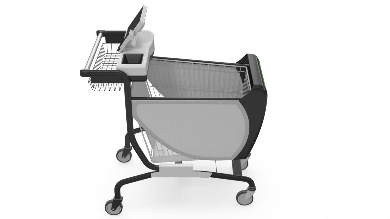 3D Smart Shopping Carts Collection