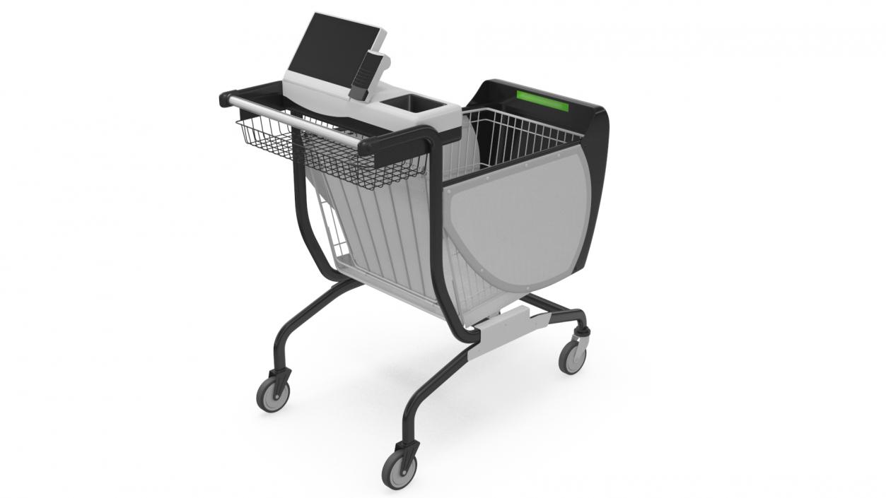 3D Smart Shopping Carts Collection