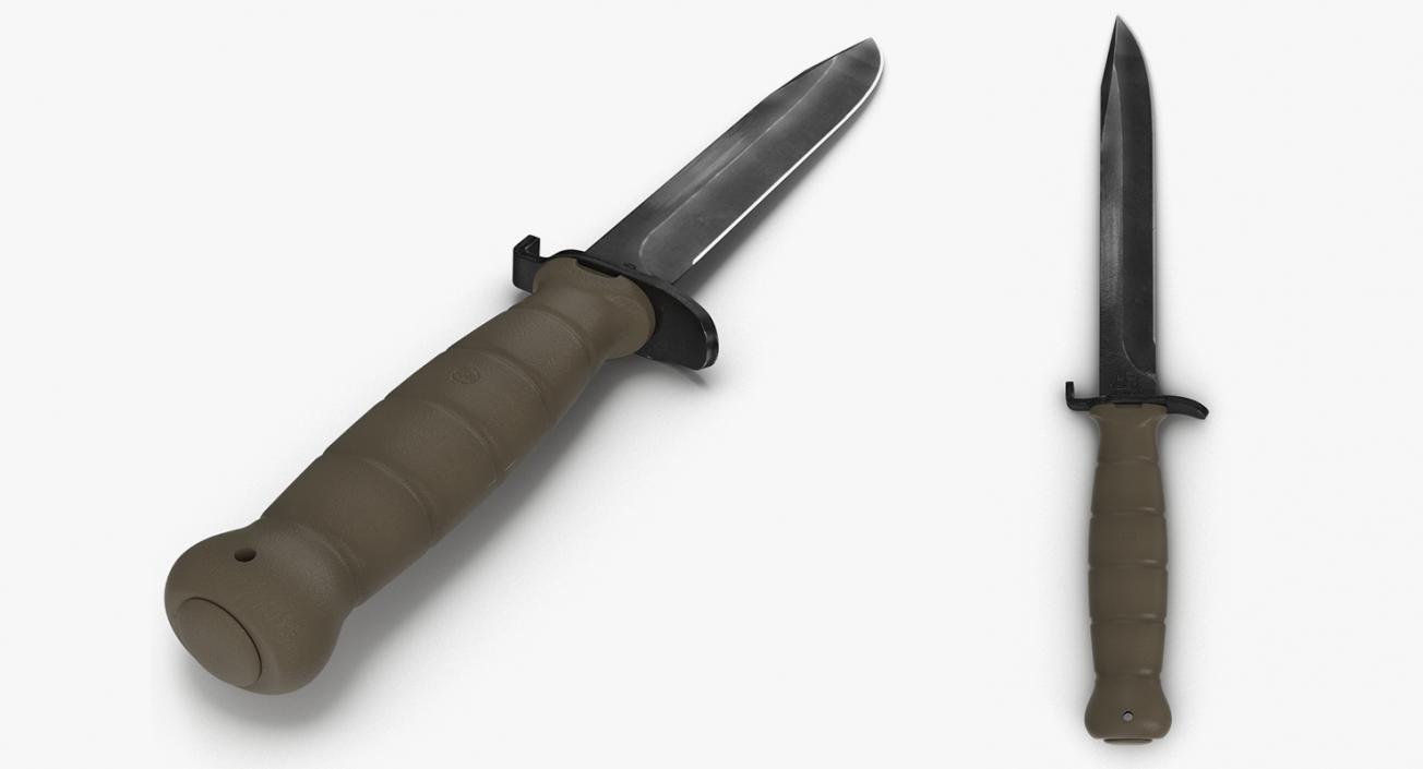 3D Combat Knives Collection 3