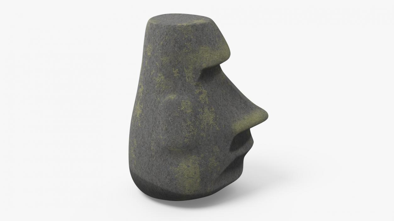 Emoji Moai 2 3D