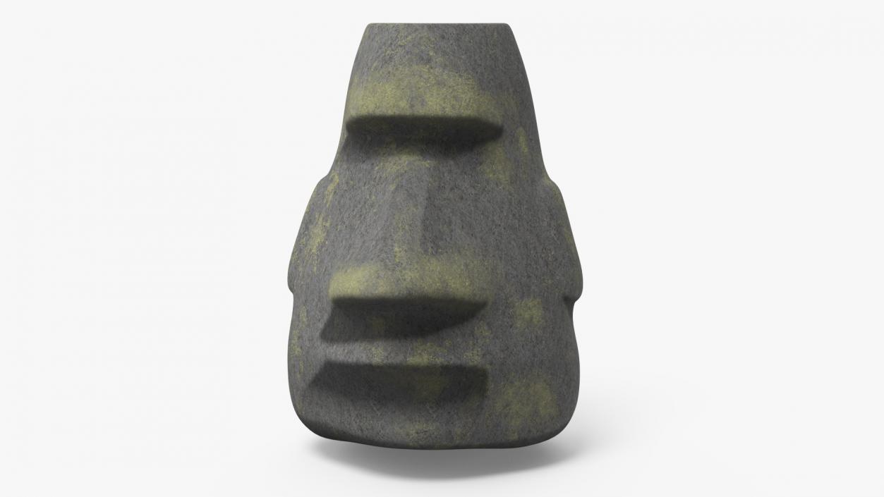 Emoji Moai 2 3D