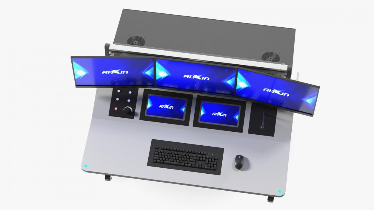 3D Anxin Control Room Console