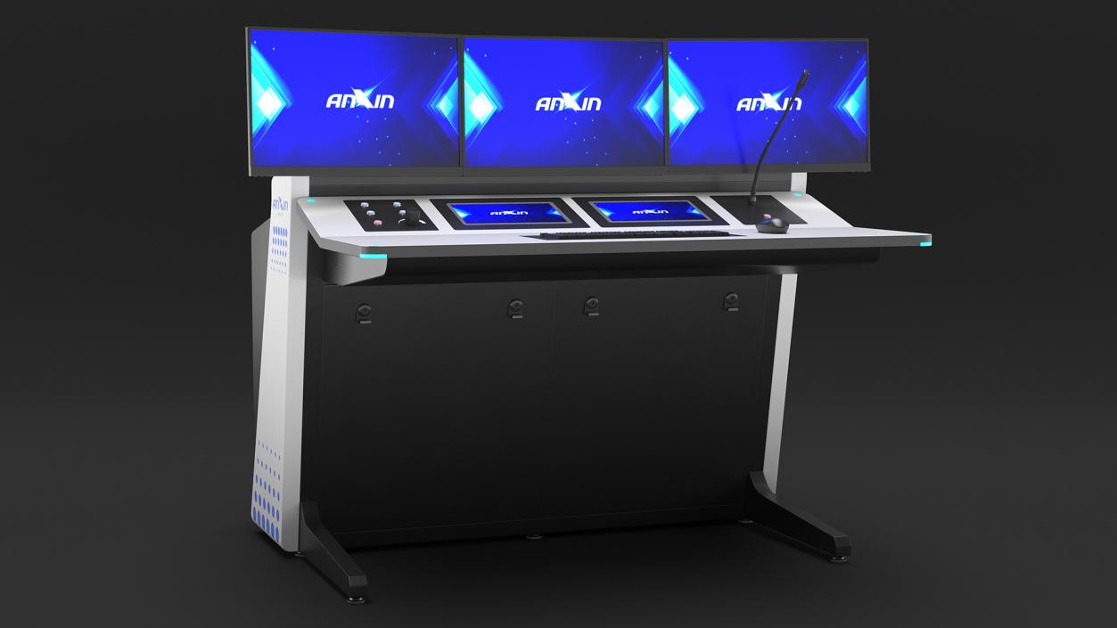 3D Anxin Control Room Console