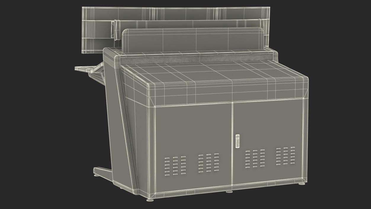 3D Anxin Control Room Console