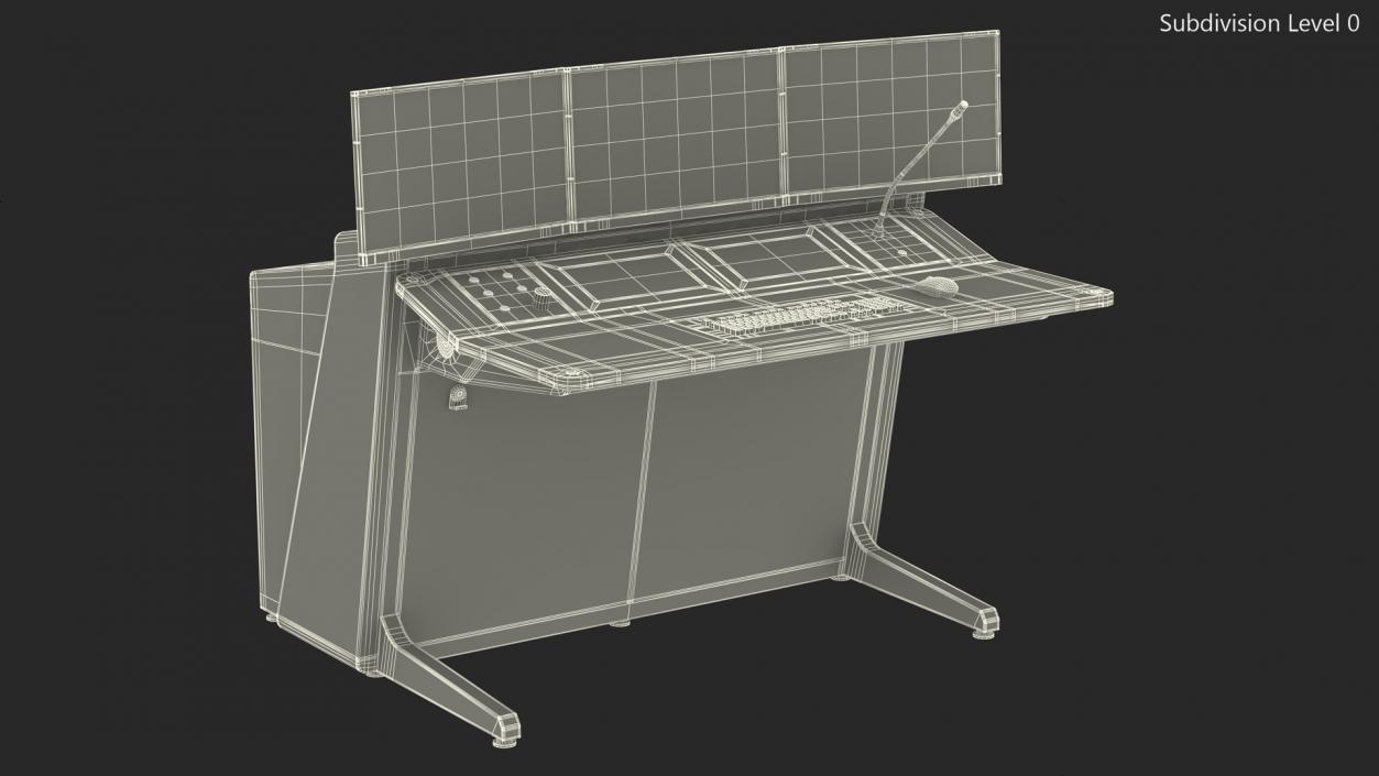 3D Anxin Control Room Console