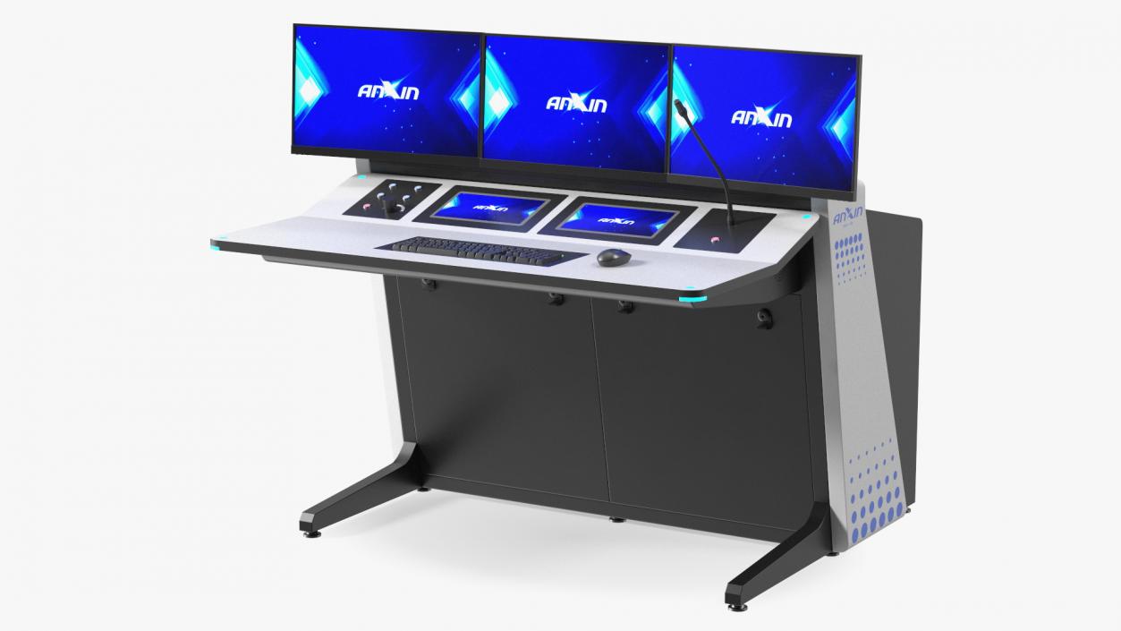 3D Anxin Control Room Console