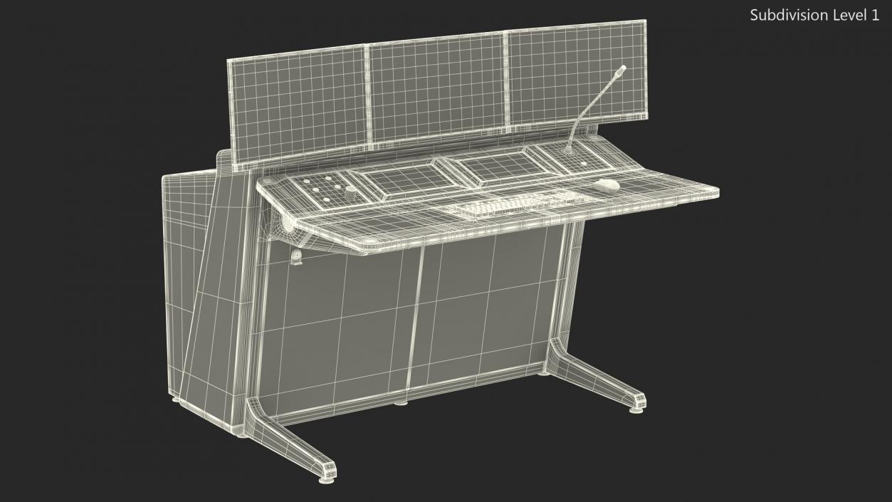 3D Anxin Control Room Console