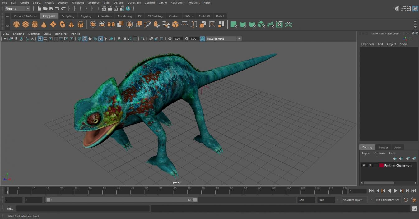 Panther Chameleon 3D