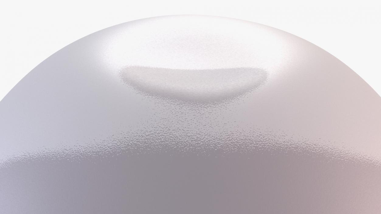 3D Textured Full Breast Implant model