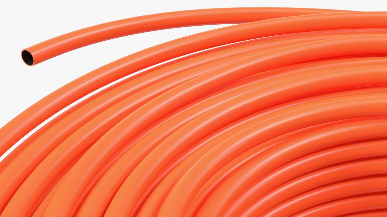 3D model Orange Electrical Conduit