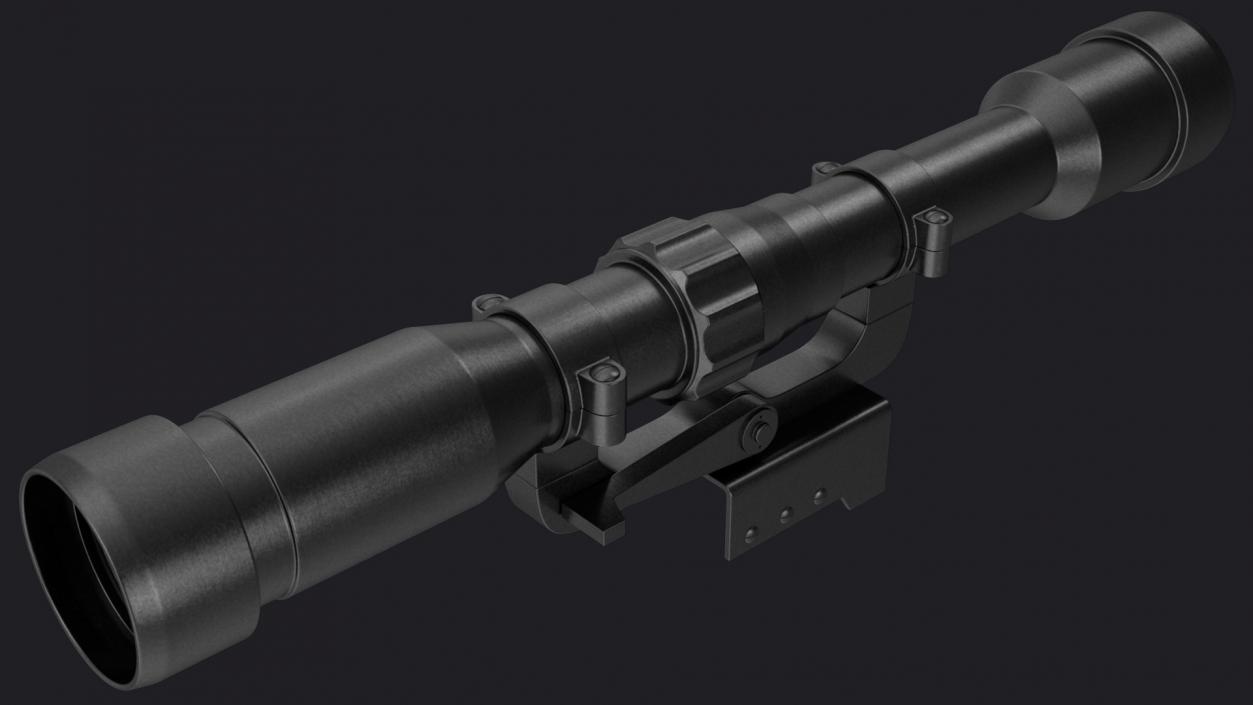 WW2 German Telescopic Sight 3D