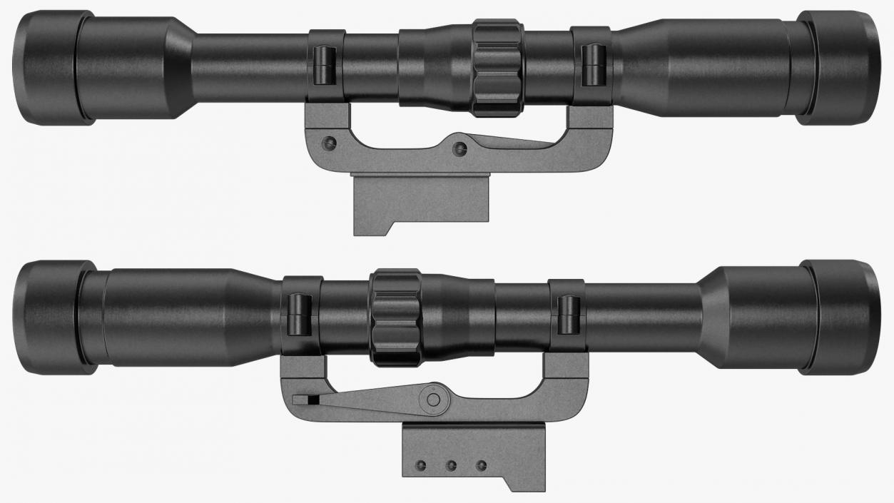 WW2 German Telescopic Sight 3D