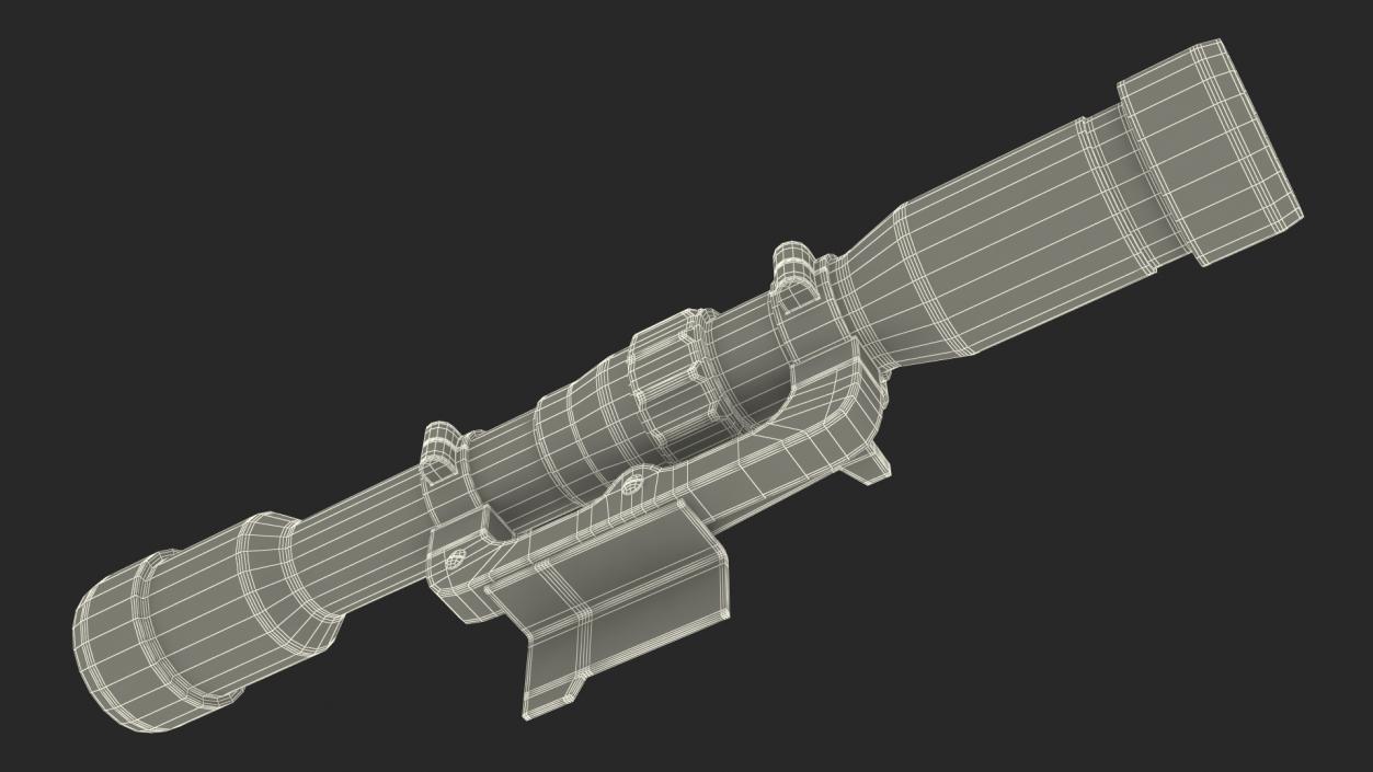 WW2 German Telescopic Sight 3D