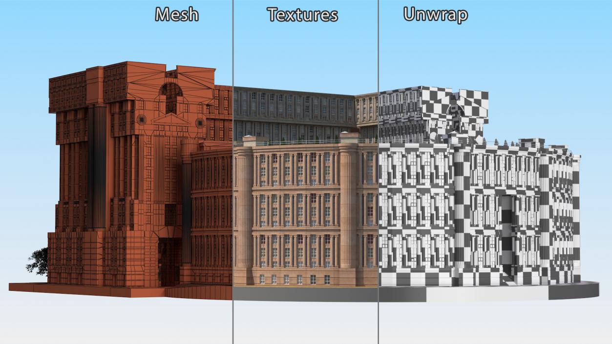 3D Abraxas Spaces Building Complex 2 model