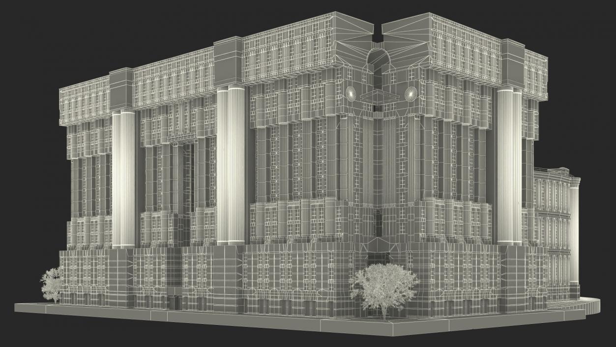 3D Abraxas Spaces Building Complex 2 model