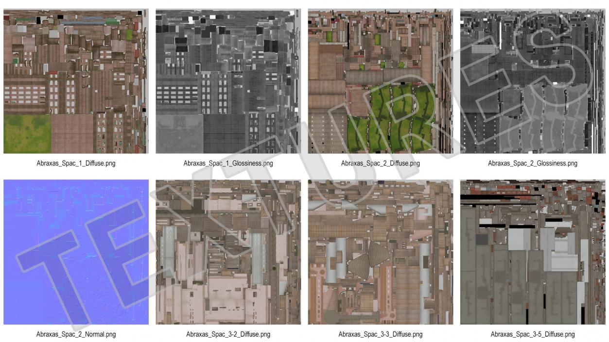 3D Abraxas Spaces Building Complex 2 model