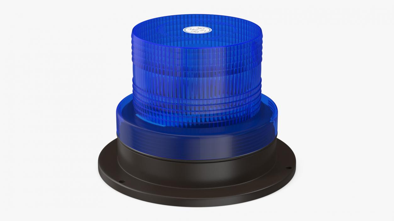 3D model LED Beacon Blue