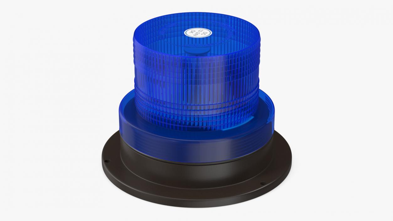 3D model LED Beacon Blue