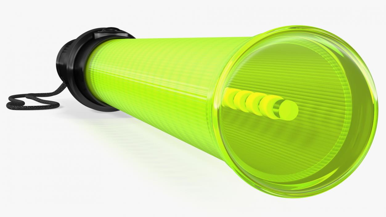 3D LED Traffic Control Baton Green