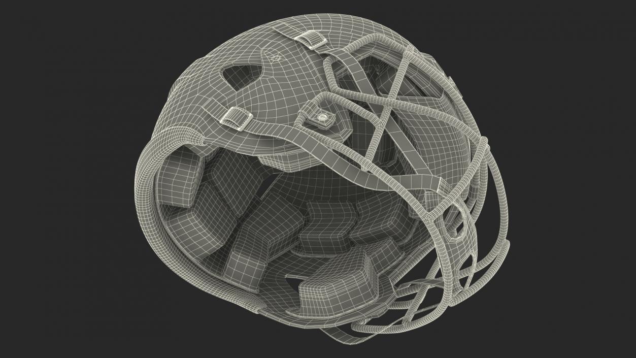 Riddell American Football Helmet 3D