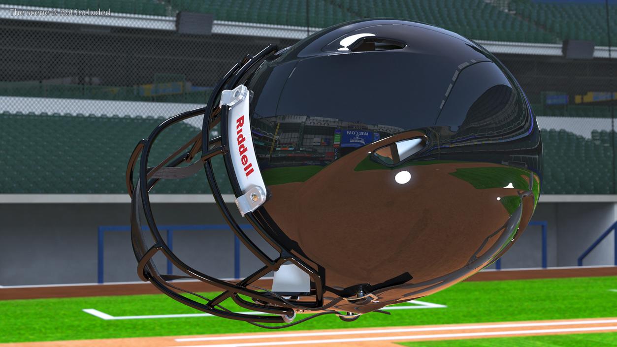 Riddell American Football Helmet 3D