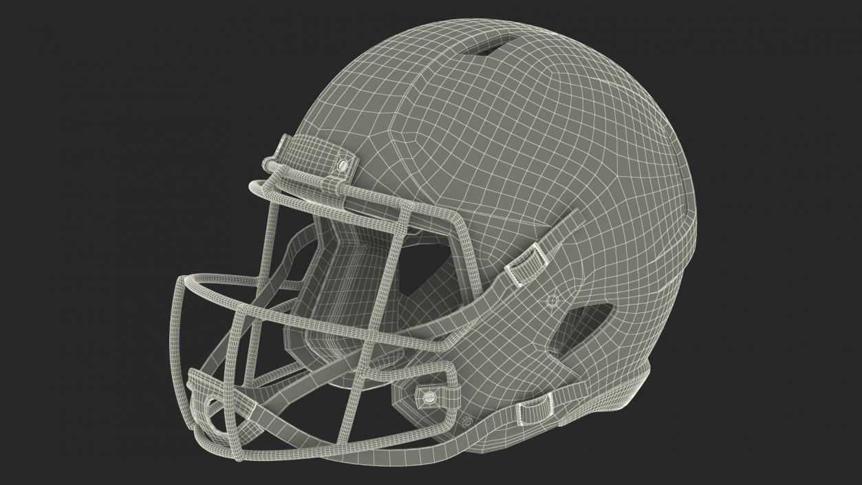 Riddell American Football Helmet 3D