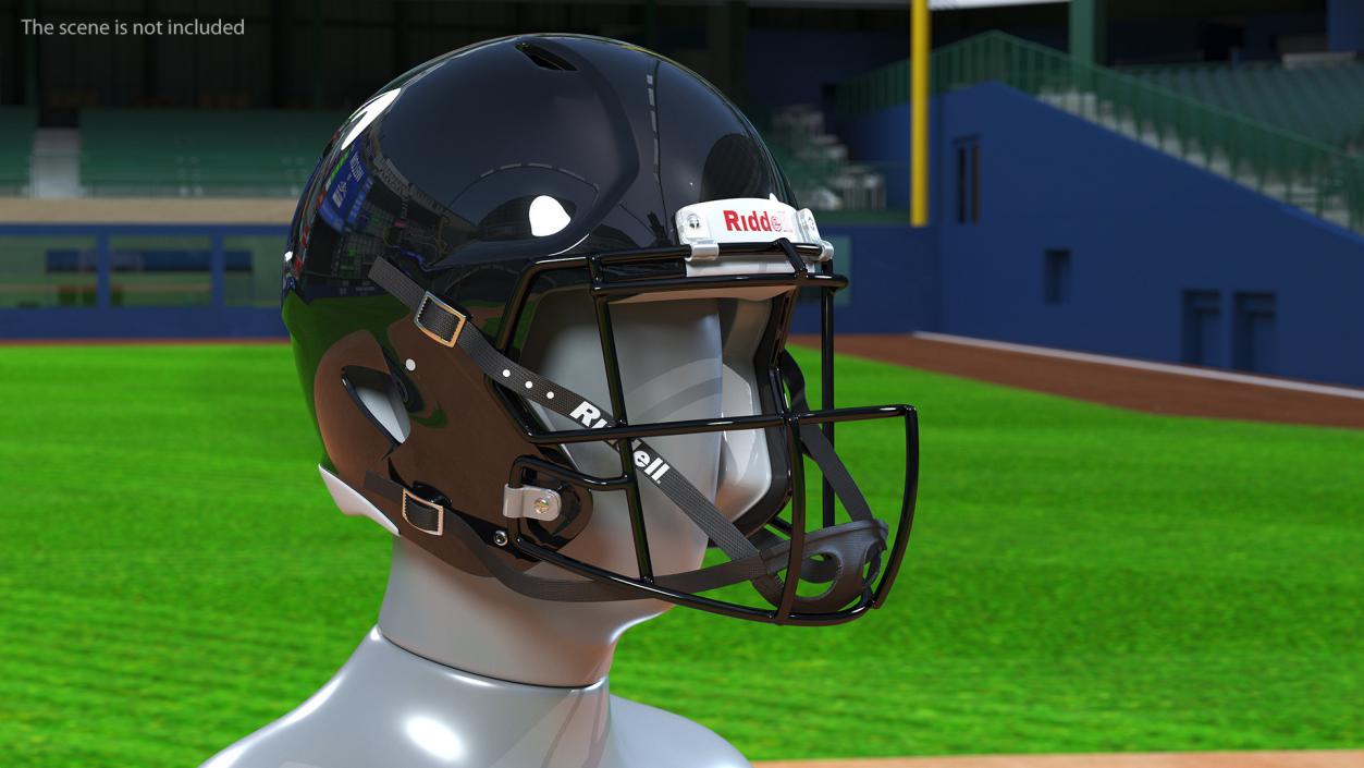 Riddell American Football Helmet 3D