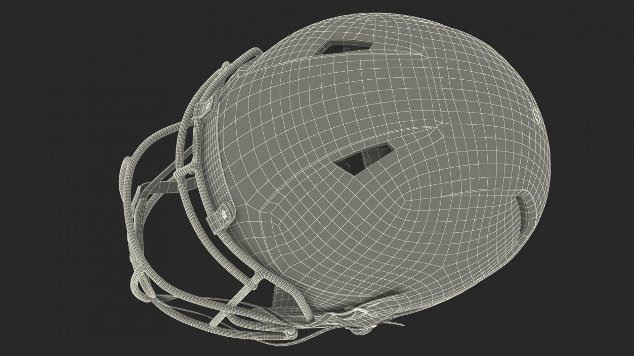 Riddell American Football Helmet 3D