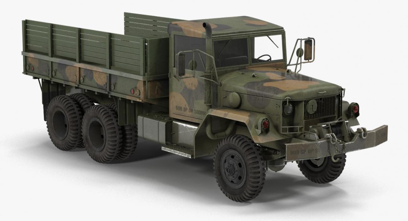 US Army WWII Trucks Collection 2 3D