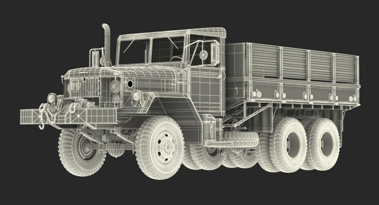 US Army WWII Trucks Collection 2 3D