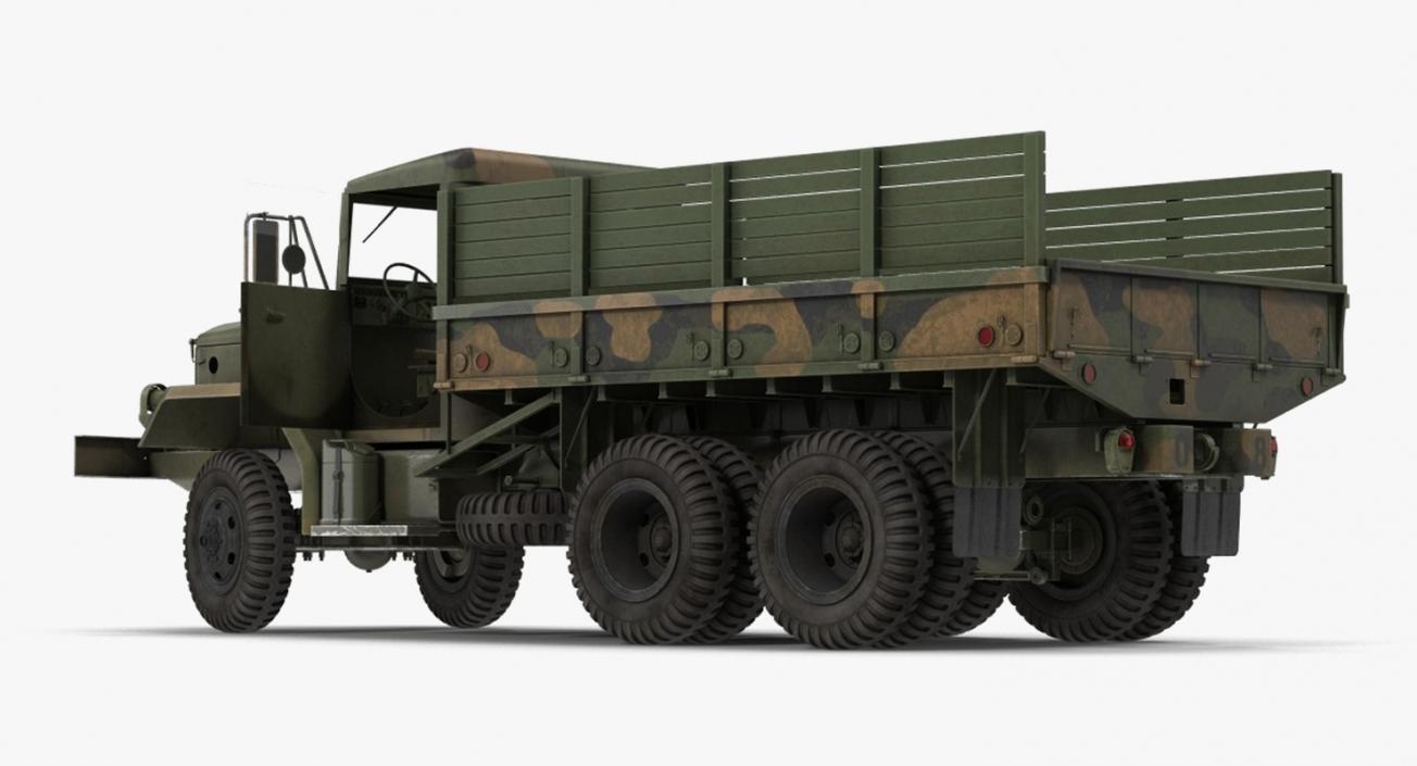 US Army WWII Trucks Collection 2 3D