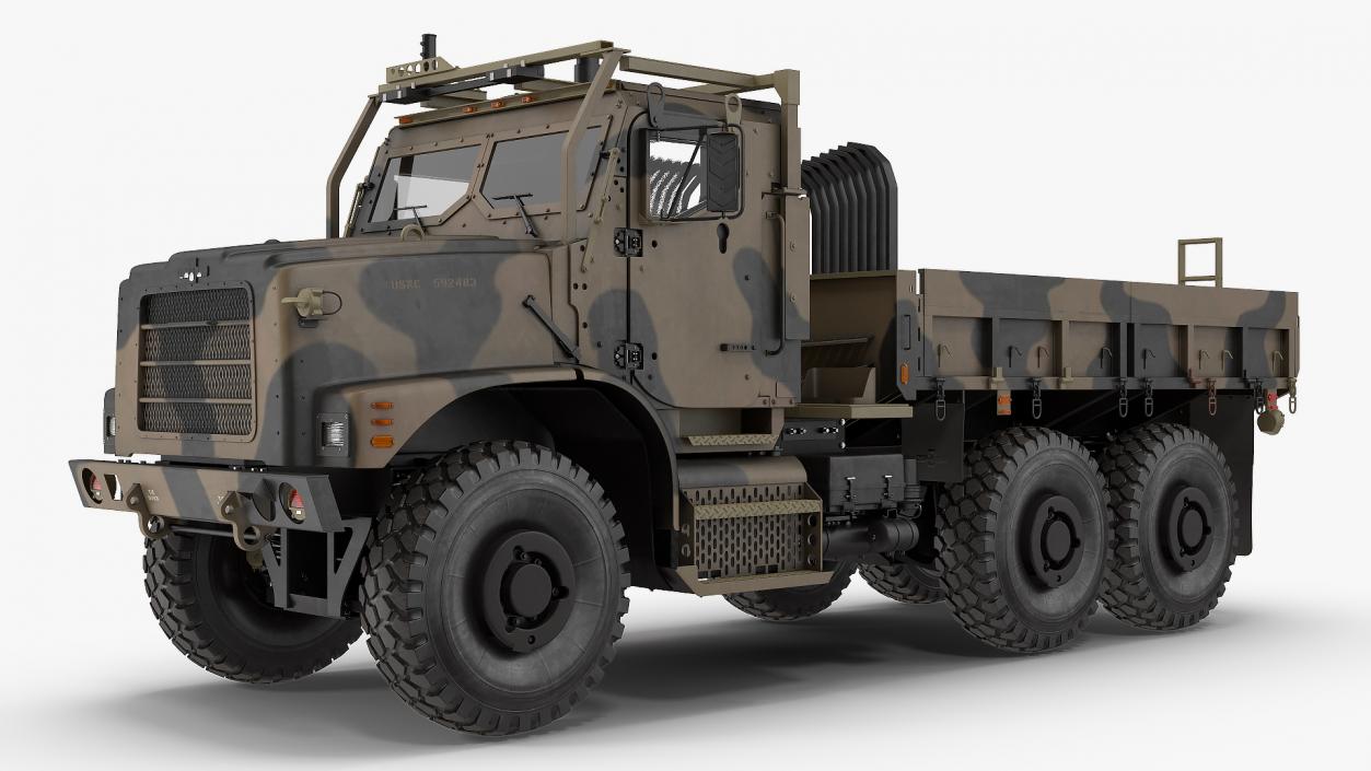 US Army WWII Trucks Collection 2 3D