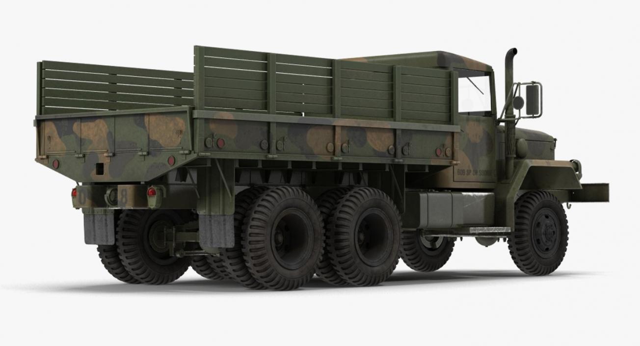 US Army WWII Trucks Collection 2 3D