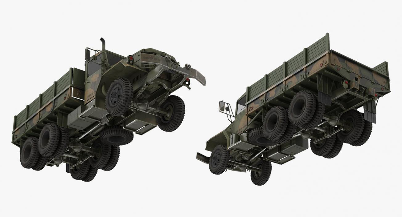 US Army WWII Trucks Collection 2 3D